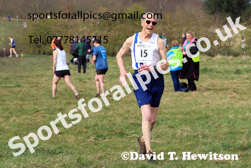 Womens and Mens 65+ in the 2023 BMAF Cross Country Champs., Wallsend. Photo: David T. Hewitson/Sports for All Pics